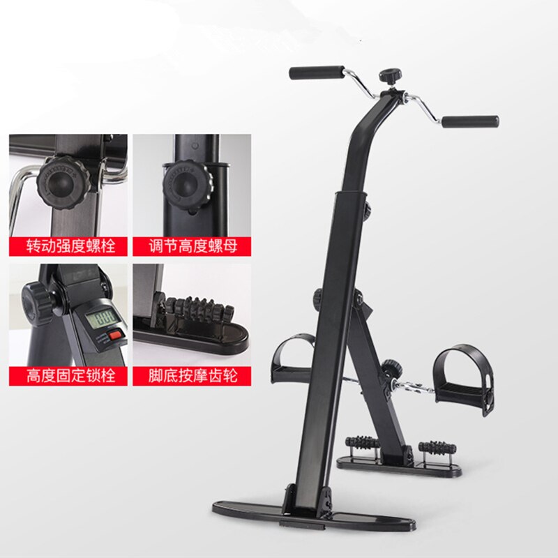 Mini-Exercise Bike Indoor Steppers For Old Man Rehabilitation Elderly Hands Leg Training Equipment Bodybuilding Fitness Bicycle
