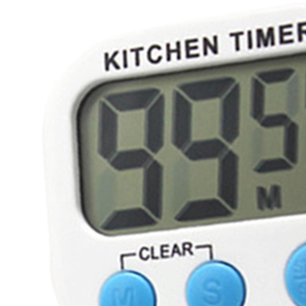 1Pcs Household Large-screen Electronic Timer Kitchen Digital Timer Portable Electronic Alarm Clock Laboratory Timer