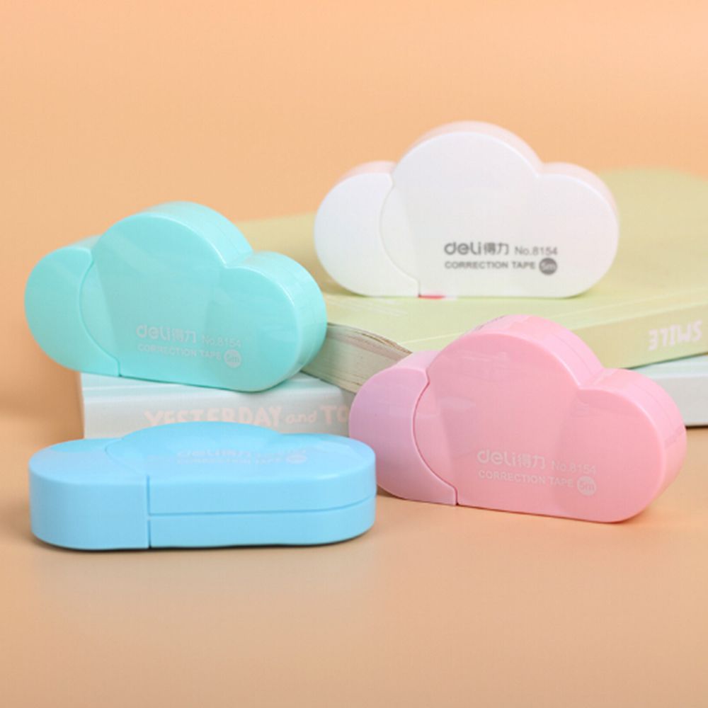 1 PC Kawaii Mini Clouds Correction Tape Altered Tools School Office Corrector Stationery For Kids Study