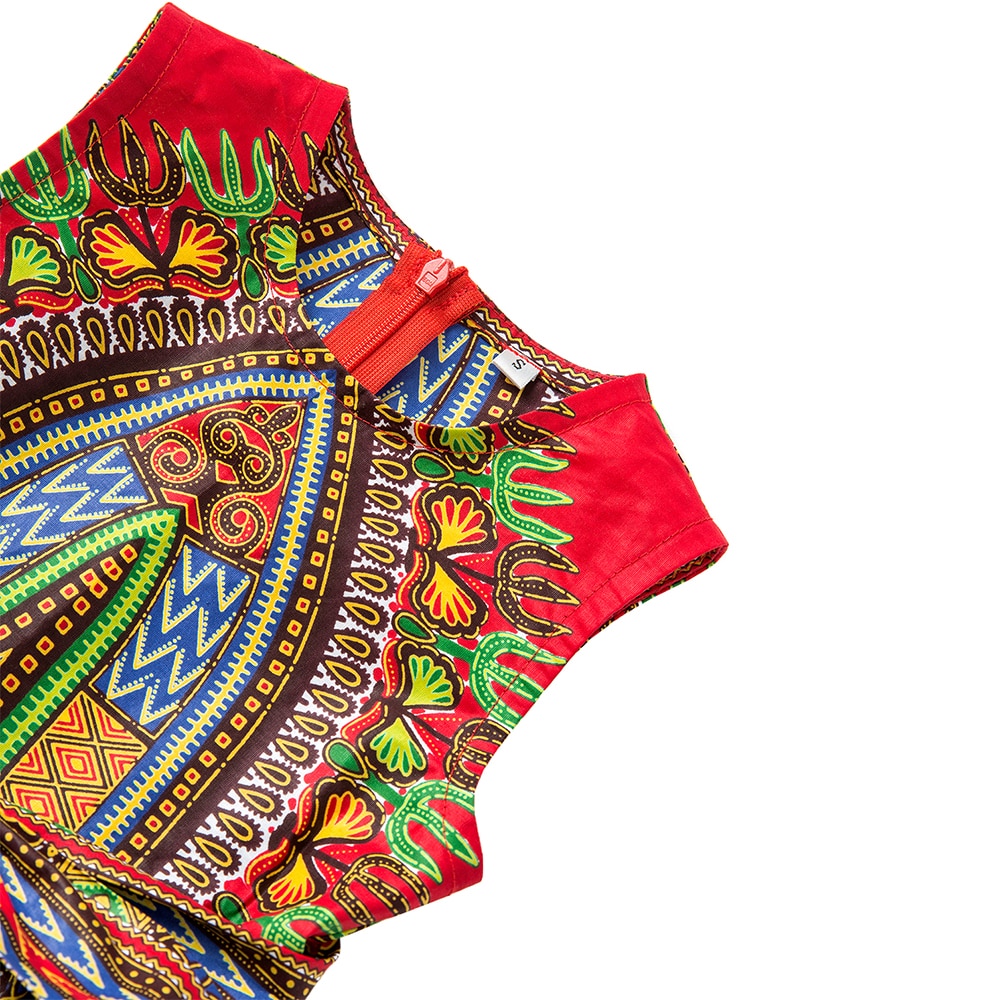 African kids clothes baby dress Dashiki ress african traditiona baby dress batik cotton material Clothing for kids