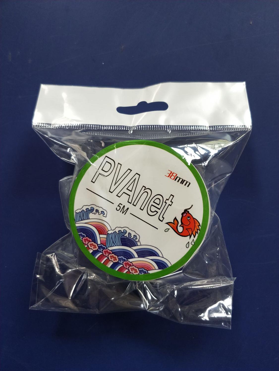 Goture PVA filet de pêche carpe pêche longue coulée filet d'appâtage 5M maille étroite instantanée fondu Net mangeoire accessoires de pêche attirail: K