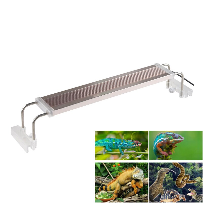 Aluminum Alloy LED Grow Light For Terrarium Aquarium Reptile Fish Chameleon 12W 14W 18W 24W