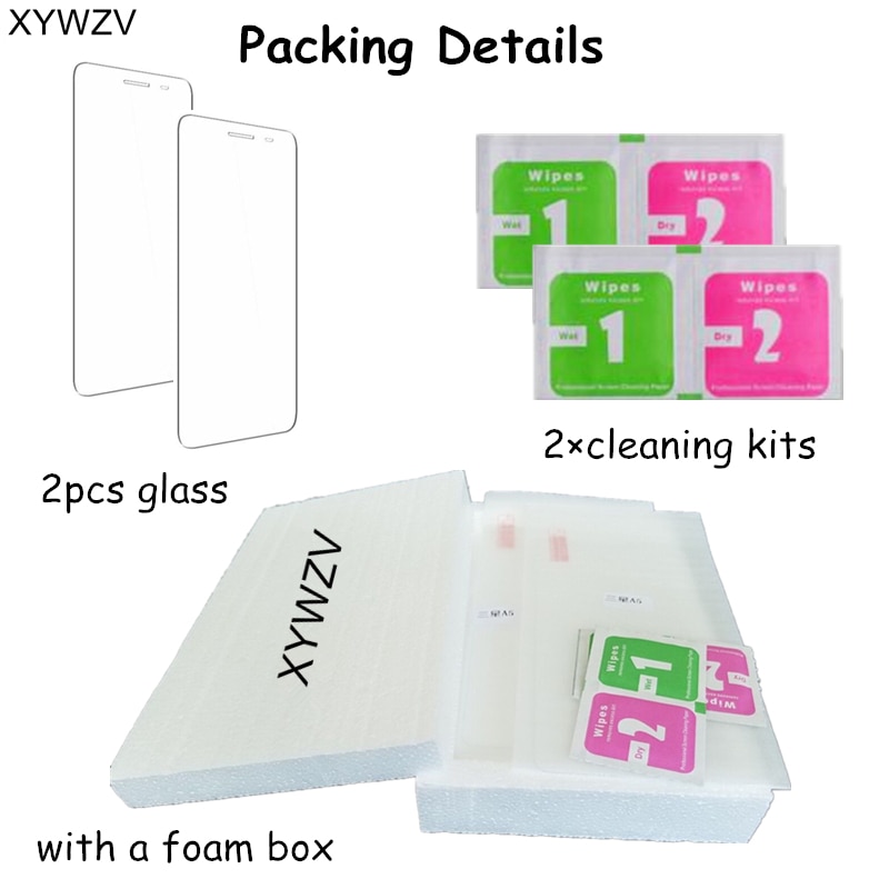 2 pièces pour OPPO A9 verre pour OPPO A9 Film de verre trempé HD 9H dur protecteur d'écran verre de protection pour OPPO A9