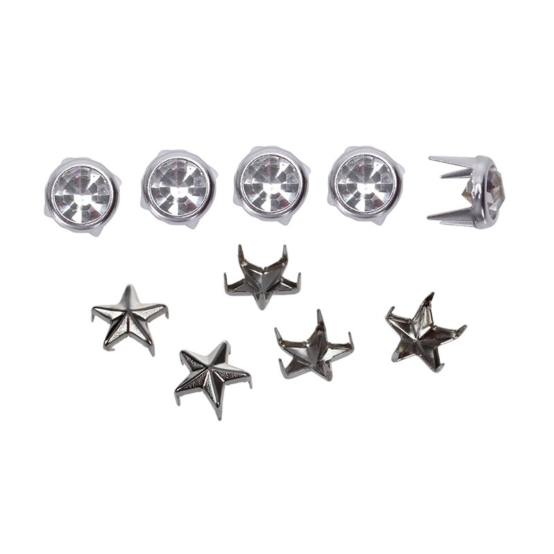 100 Rivetti A Cupola Tonda Nero - Kit 10 Dimensioni Per Fai Da Te - Foto 7