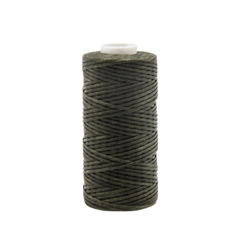 50M Flat Waxed Sewing Line Thickness Waxed Thread For Leather Waxed Cord Craft Hand Stitching Thread Diy Handmade Supplies: 16
