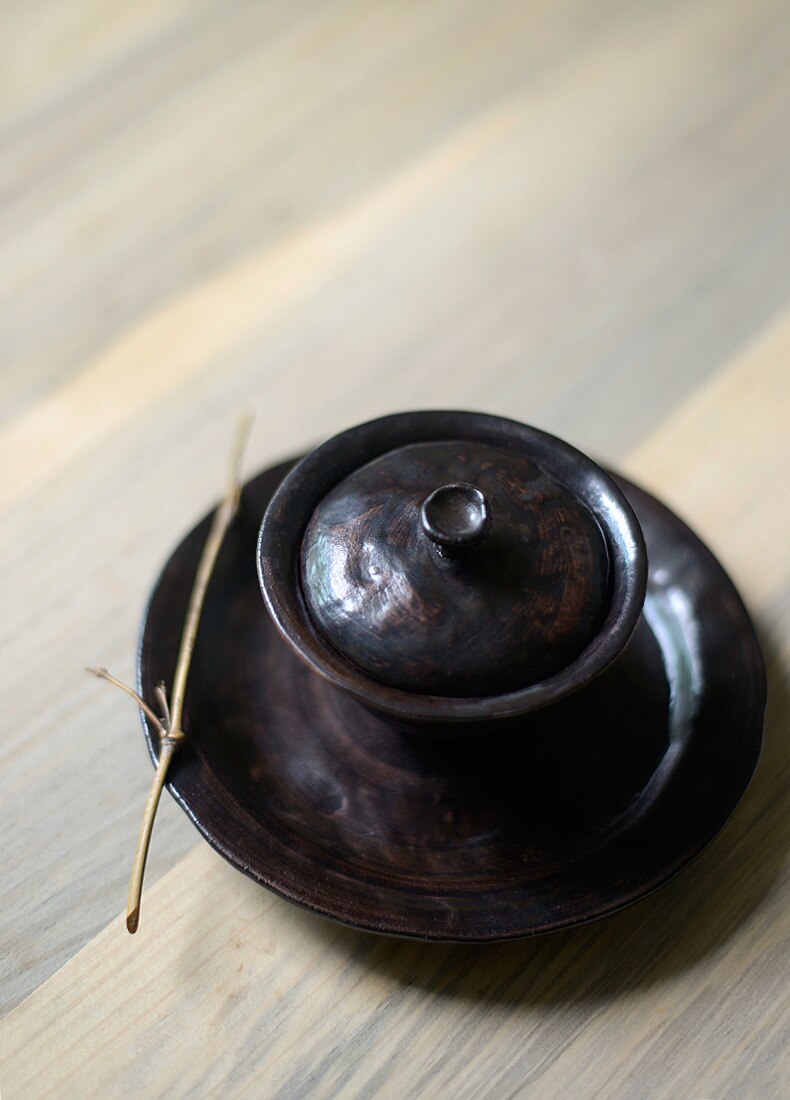 120ML Rrtro Coarse Pottery Tea Tureen Hanamade Cer... – Grandado