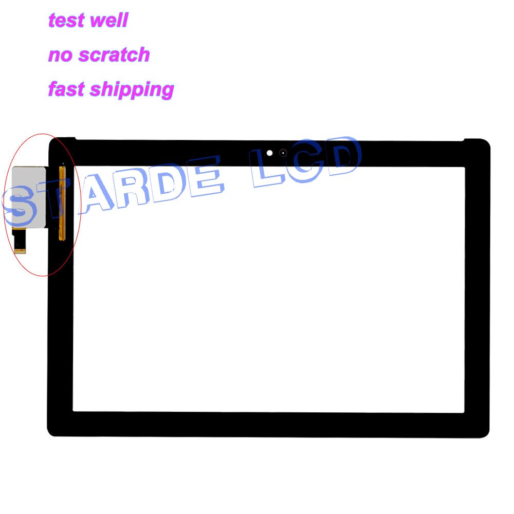 Touch Screen Glass Panel Sensor For Asus Zenpad 10 Zenpad z300 z300m p00c z300cnl p01t Tablet Yellow Ribbon Replacement Part