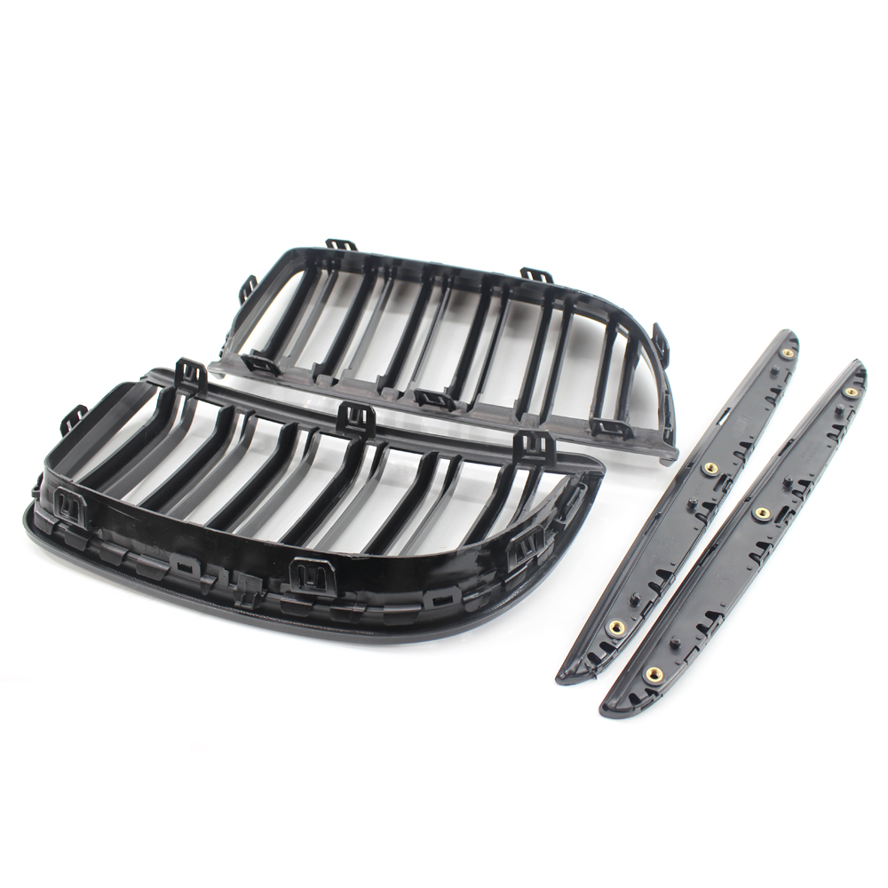 Front Roosters Auto Domme Auto Intake Grille Auto Stomme Zwart Front Nier Grill Roosters Voor Bmw E90 E91 318 320i 325i 330i 2006