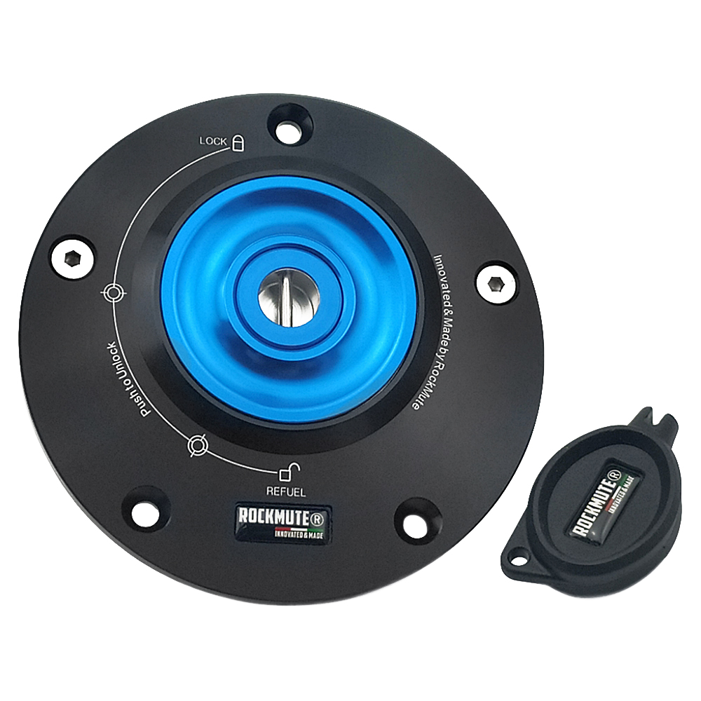 Tapa de tanque de combustible de Gas con cerradura de llave para motocicleta Kawasaki, ER6N, ER6F, Z750, Z800, Z1000, Z1000SX, Ninja 1000/650R, VULCAN S 650, GTR1400: Lavanda