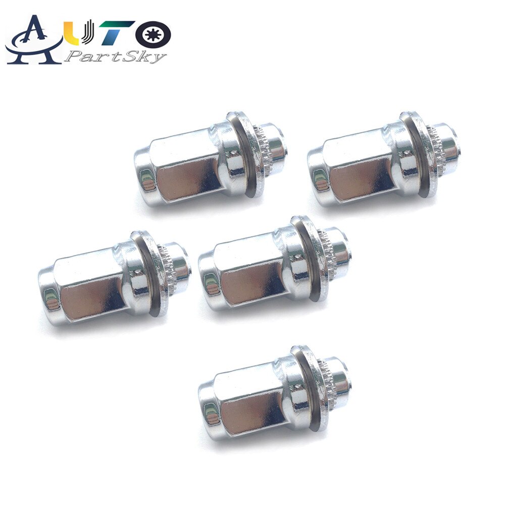 90942-01058, 90942 01058, 9094201058 oem hjulnav møtrik med til toyota chrome corolla camry rav 4 møtrikker 5 stk
