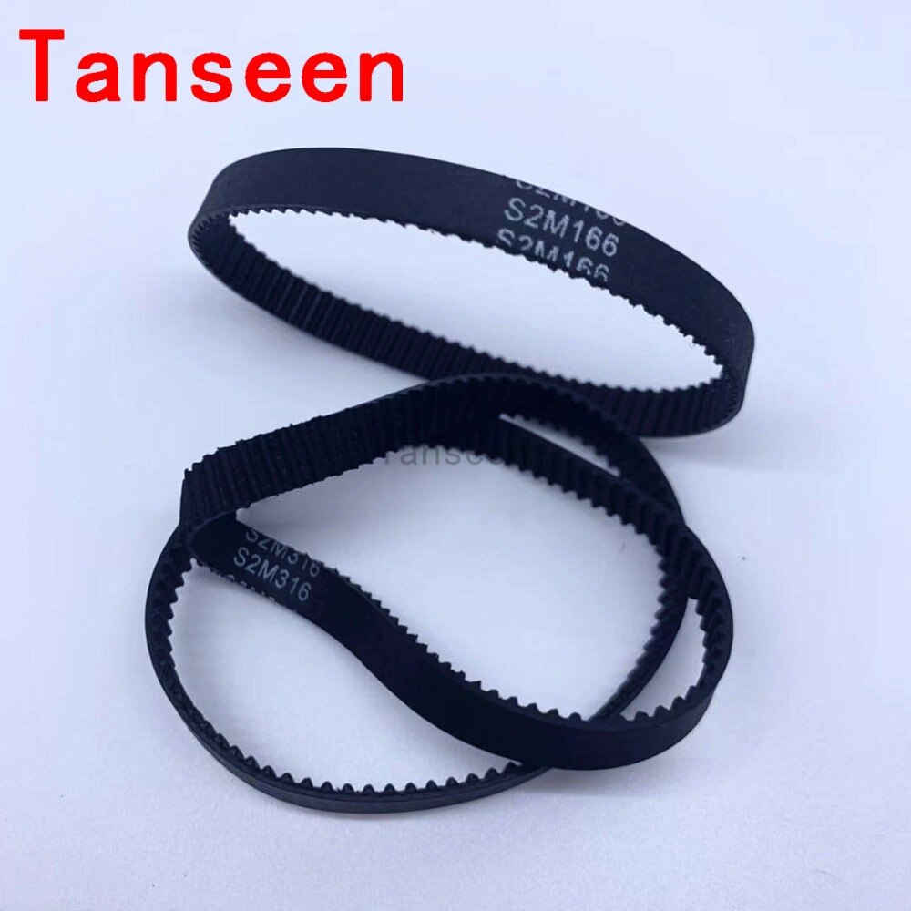 S2M Timing Belt,108 112 118 120 122 126 130 132 144 length,Closed-loop,6mm width.