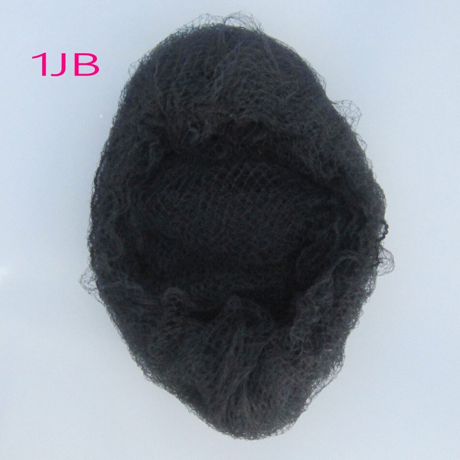 100 stk top nylon net star dance recital buns / hair extension vævning kasket brune hårnet direkte salg