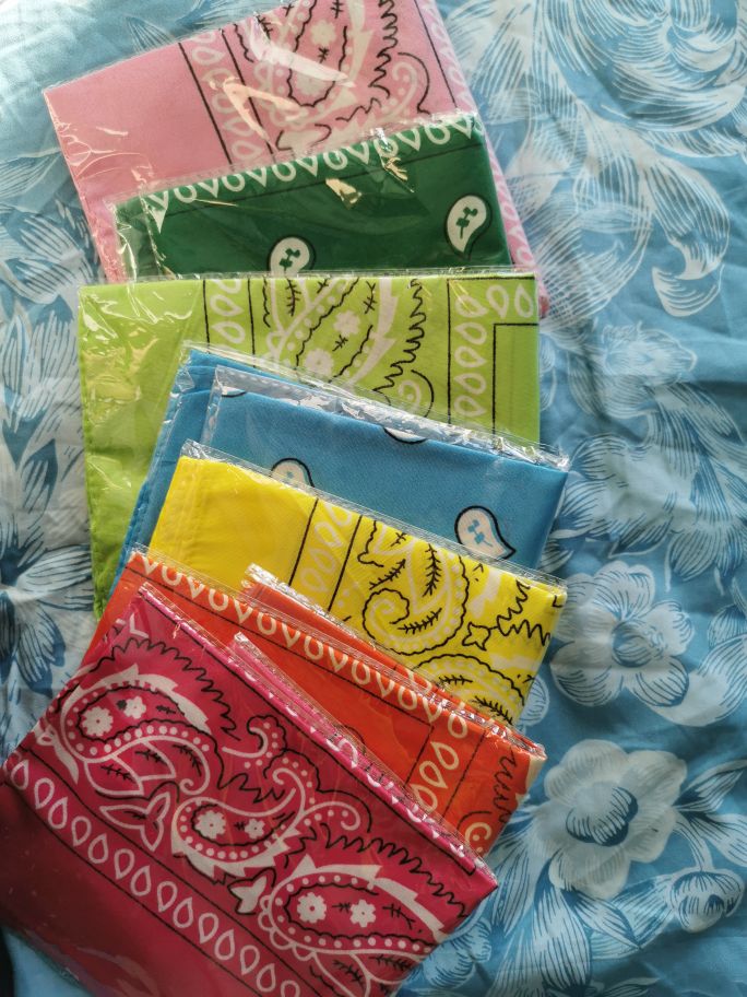 Hip Hop Bandana 23 Stijlen Man Vrouwen Mode Outdoor Hoofdbanden Haarband Pols Wraps Haar Sjaals Haaraccessoires