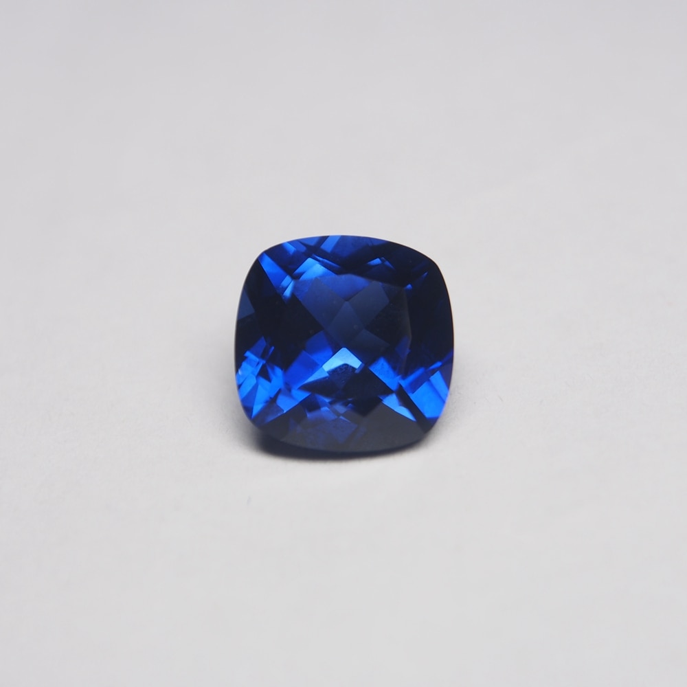 5*5mm 10 stuk/zak Kussen Cut Royal Blue sapphire korund nummer 35 sapphire stone