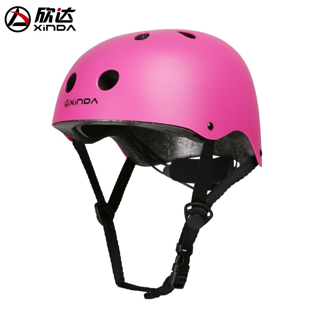 Xinda OutwardBound Helmet Safety Protect Helmet Outdoor Camping &amp; Hiking Riding Helmet Child Protective Equipment: Pink / L