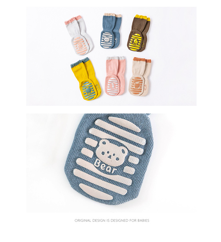 3 Pcs Baby Boy Socks Newborn Infant Socks Baby Socks Girl Non Slip Socks Baby Girls Knee Length Socks 0-3t Kids Socks