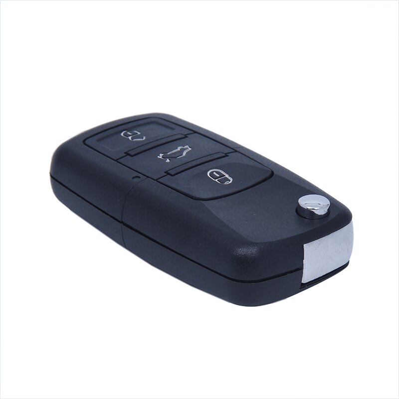 3 foldable shell buttons for key remote control BEETLE BORA GOLF PASSAT SKODA flip FOB box