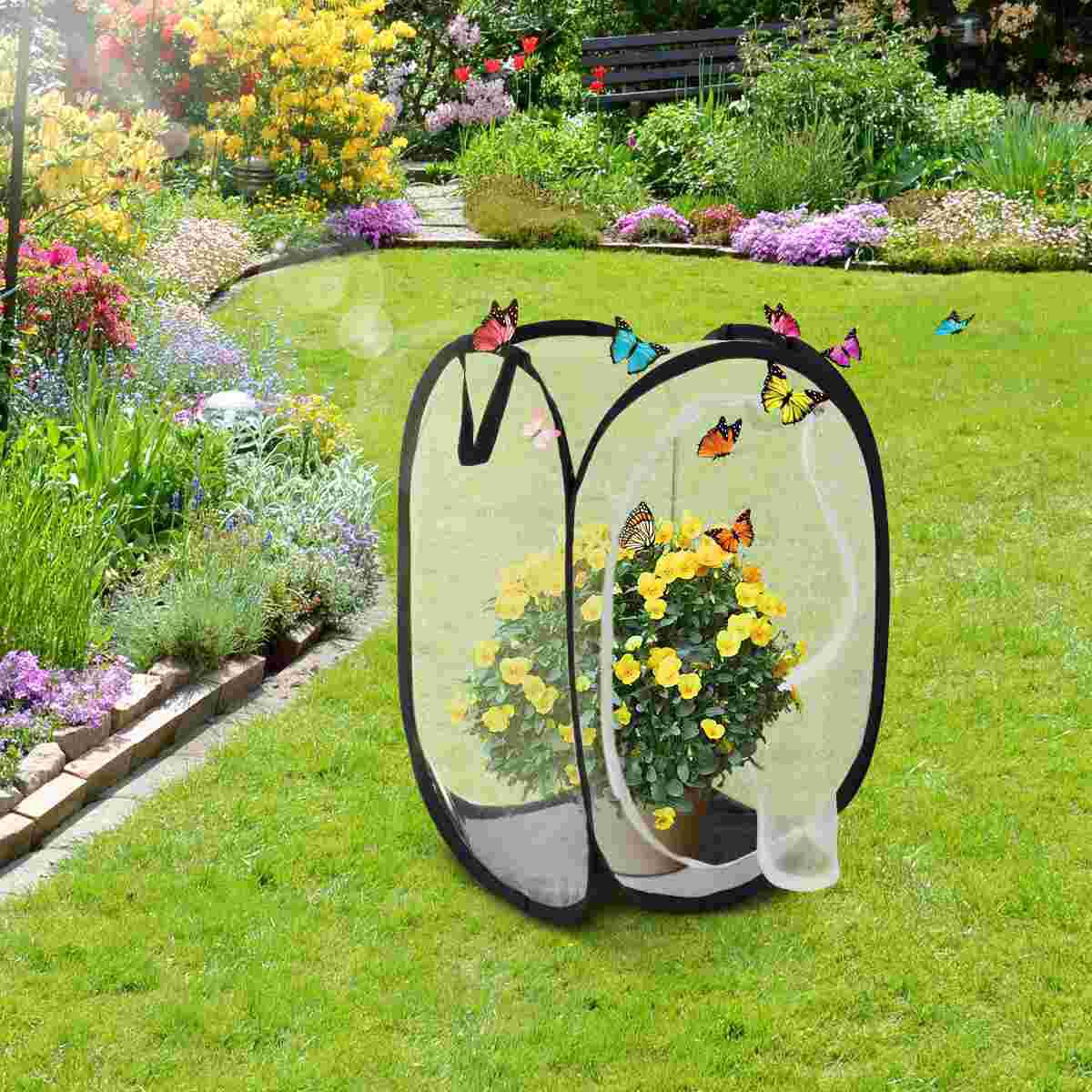 UEETEK Insect Cage Portable Bug House Dragonfly Habitat Outdoor Nature Exploration Toys