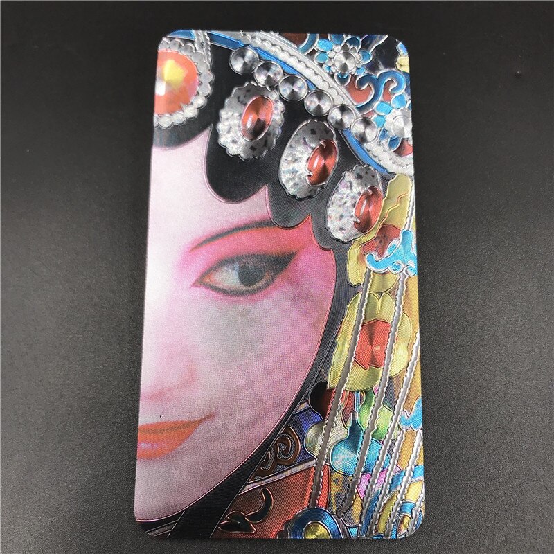 Chinese Dynasty Emperor Fridge Magnets Gold Foil Magnetic Refrigerator Paste Beijing Great Wall Peking Opera Character: Peking opera