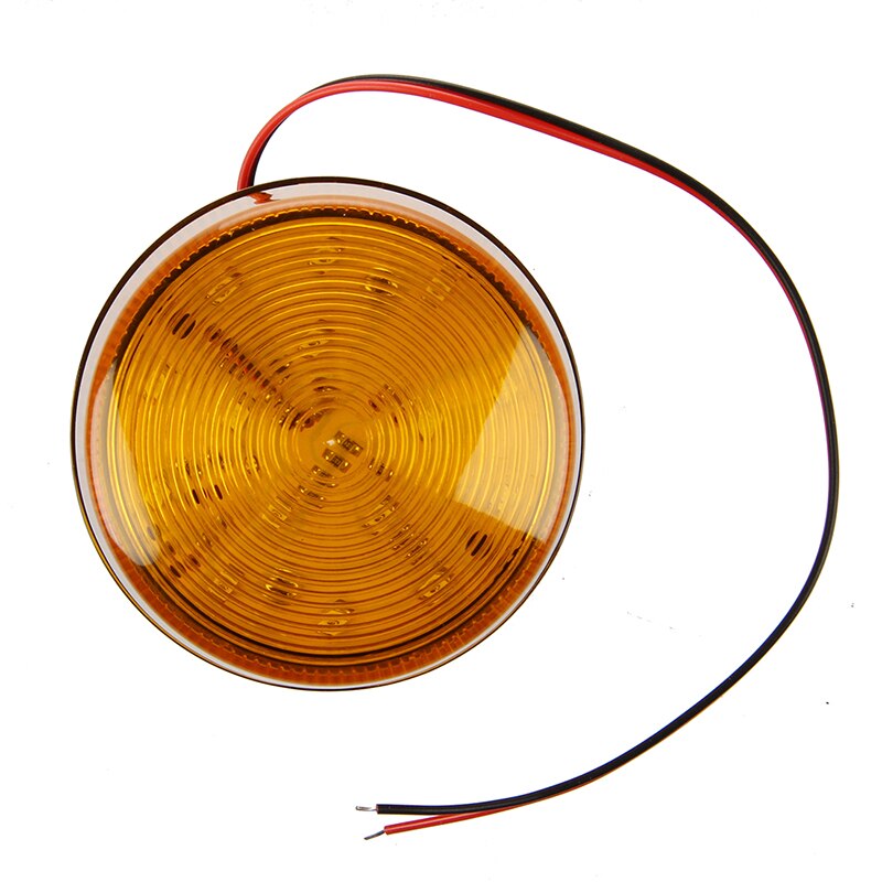 12v beveiligingsalarm stroboscoop signaal veiligheidswaarschuwing blauw/rood knipperend led-licht oranje