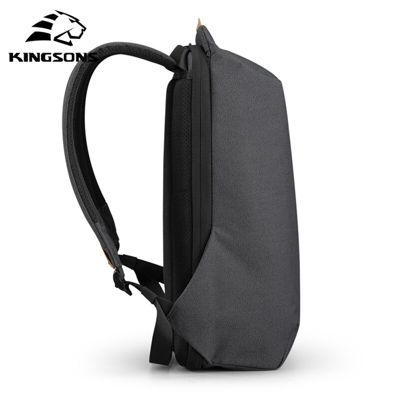 Kingsons Backpack Fit 15 Inch Laptop Mochila Male Anti-theft Waterproof Backpack Teenager Large Capacity School Backpack