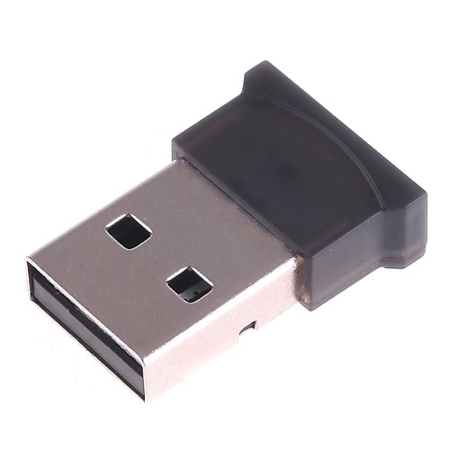 Bt usb dongle mini usb bt adaptador preto sem embalagem