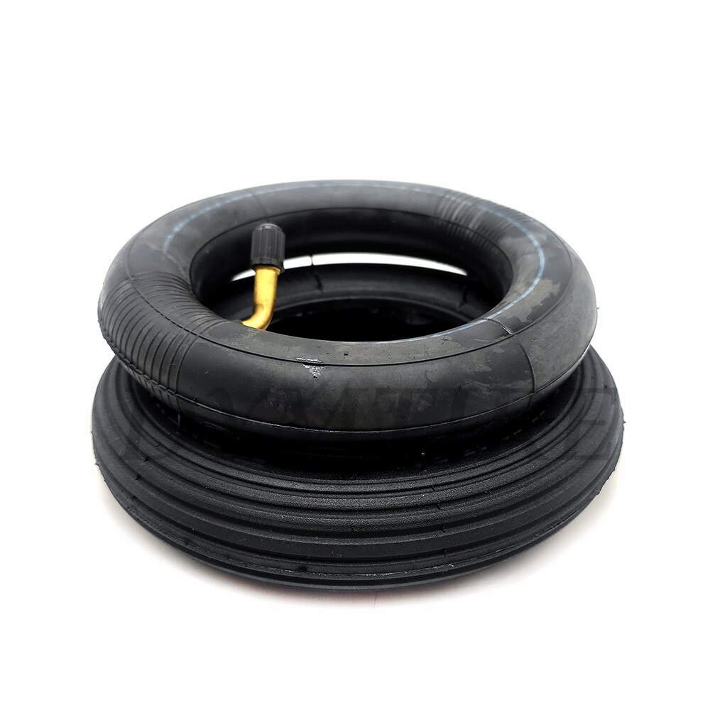 6x1 1/4 Wheel 6 Inch Pneumatic Tire Inner Tube with Aluminum Rim for Gas Electric Scooters Folding E-Bike: inner outer tire
