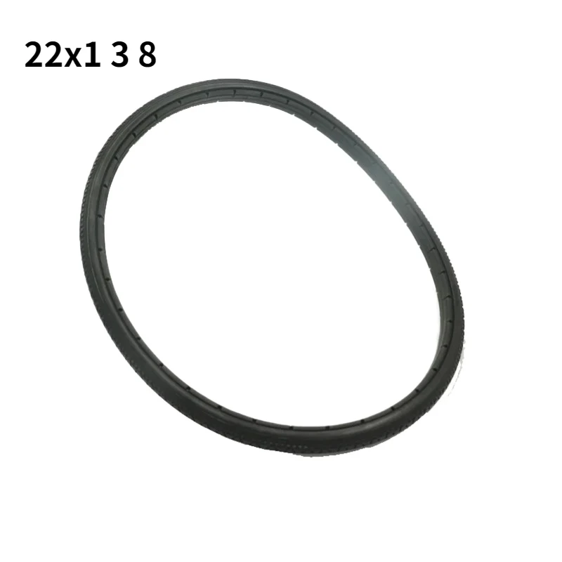 Massieve banden voor fietsen, rolstoelen en auto's, 20 inch 24 x1 22 inch 3/8 , geen binnenband nodig.: Paars