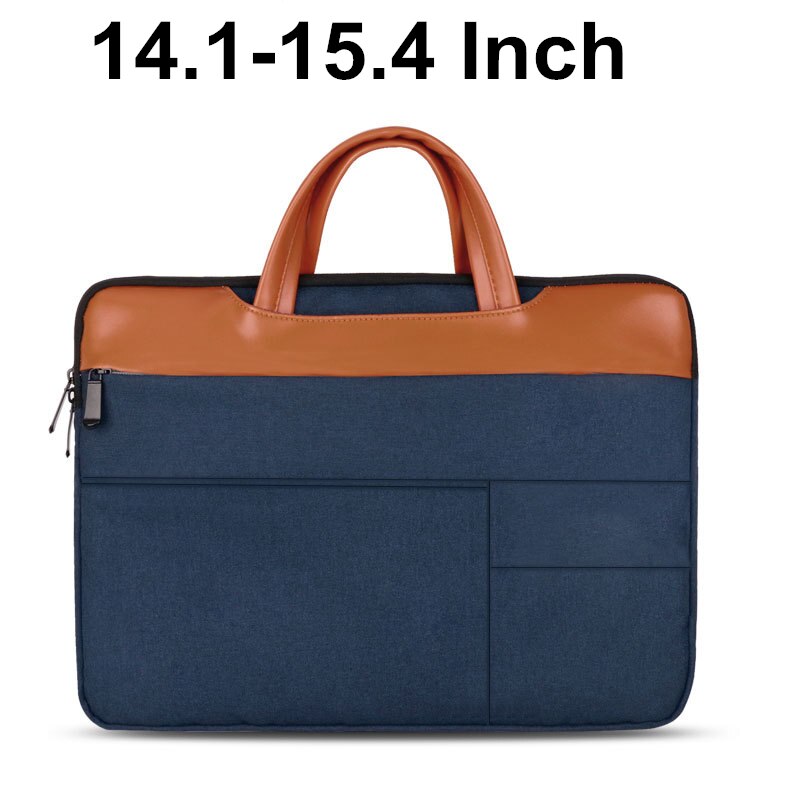 Nylon brifease Business donna uomo 12 13 14 borsa per Computer portatile da 15 pollici per Tablet Macbook impermeabile antifurto resistente all'usura: NB14-15.4inch