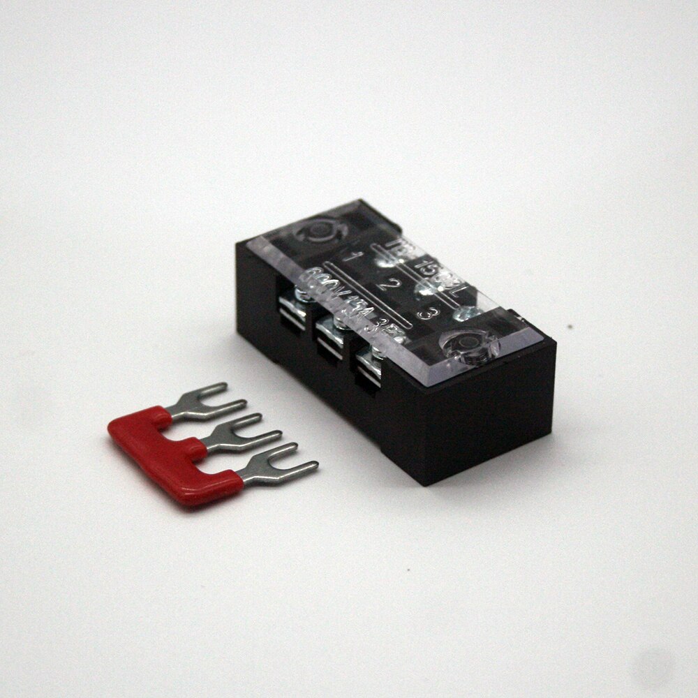 600V 15A barrier strip terminal block wire connector tb-1503 tb1504 tb1505 tb1506 tb-1510 tb-1512 with 1pcs connector: 3P