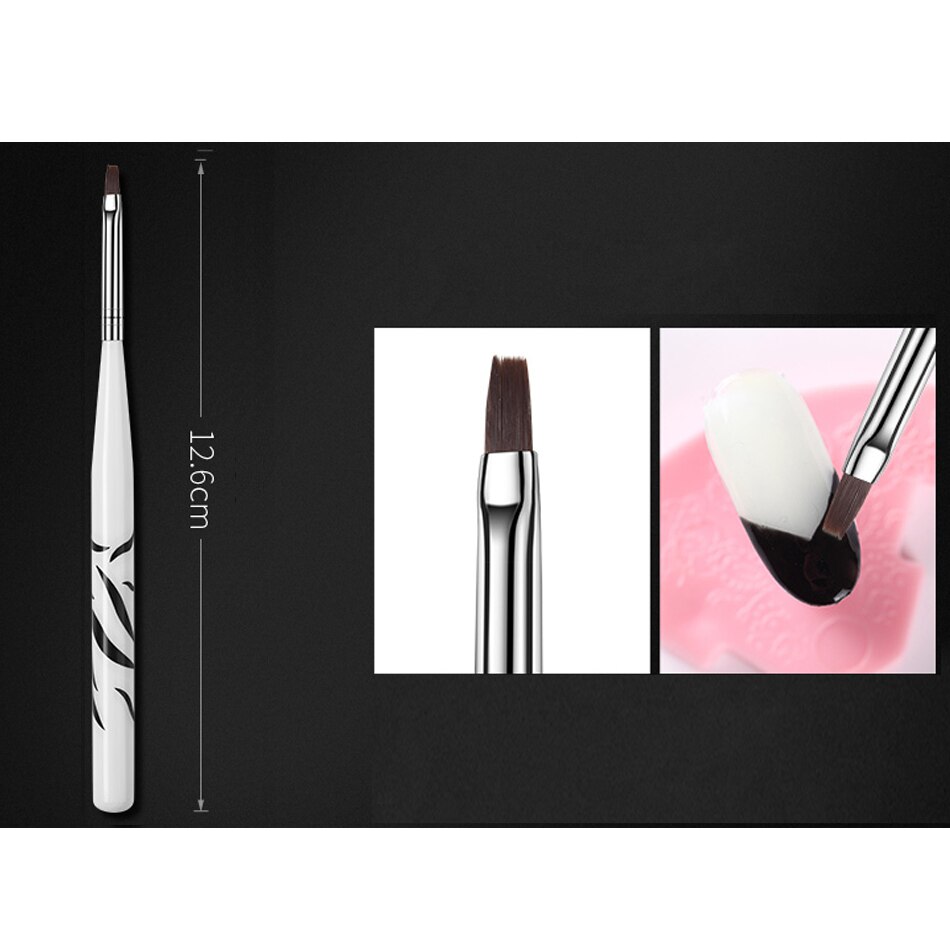 Rohwxy gel nagelpen kwast voor nagels nagel snijpen kwast voor nail art schilderen nail art kwast voor manicure tools