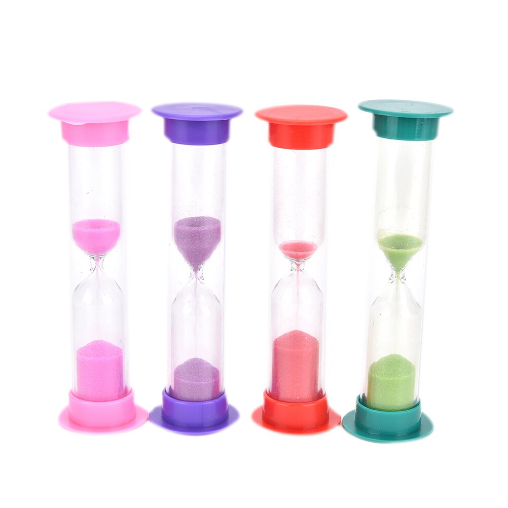 Minuterie en sablier coloré pour enfants (1/2/3 minutes), minuterie pour le sable et le bois pour la cuisine, décoration de la maison: 2 Minute
