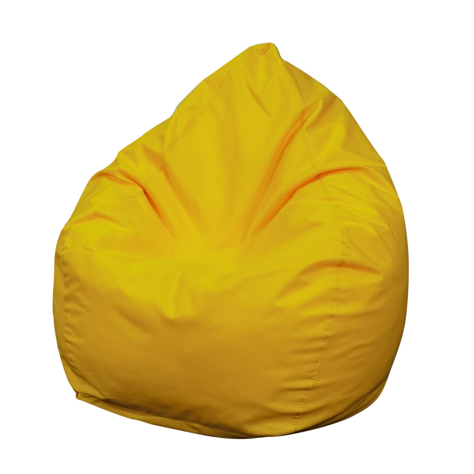 Sac de haricot canapés couverture sans remplissage couverture de chaise souple chaise longue siège haricot sac salon meubles jouets vêtements organisateur de stockage: Jaune