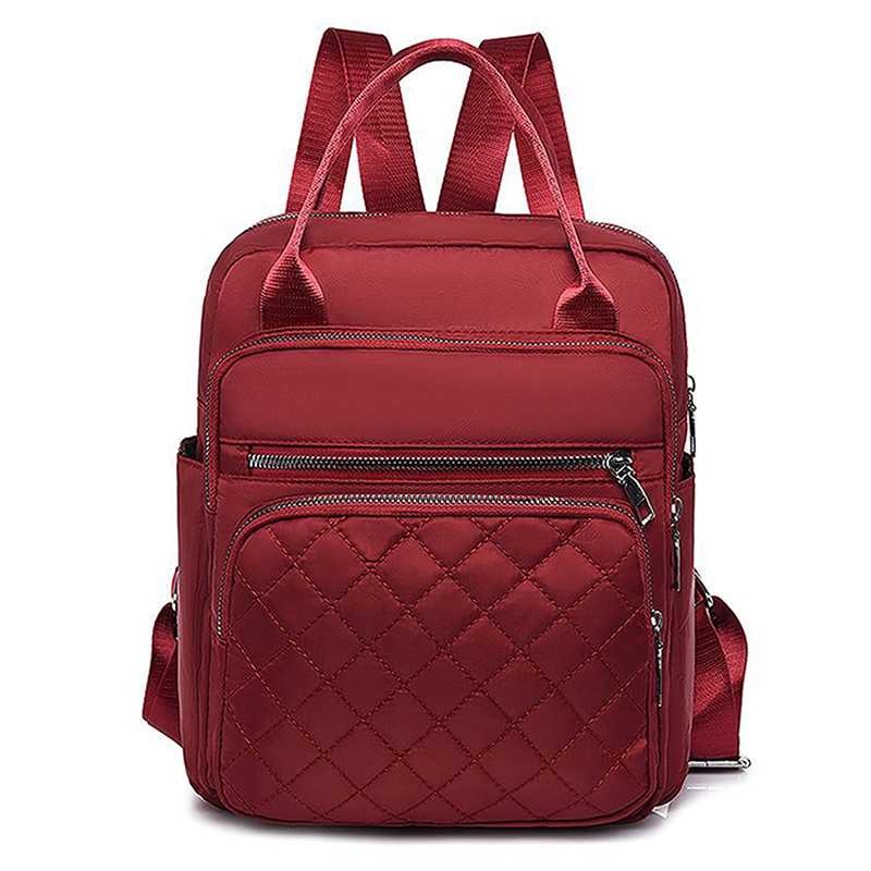 Backpack Women Large Capacity Versatile Backpack Lightweight Travel Bag Book Mini Backpack Women Backpack School Bag: black