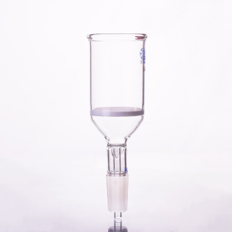 Filtration funnel,with grinding mouth sand board,Capacity 150ml,Joint 24/40,Sand board specifications G3,Bush funnel,sand board