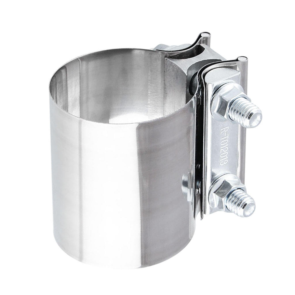 1 Piece 2.5 Inch Shock Absorber Band Outlet Clamp Coupling with