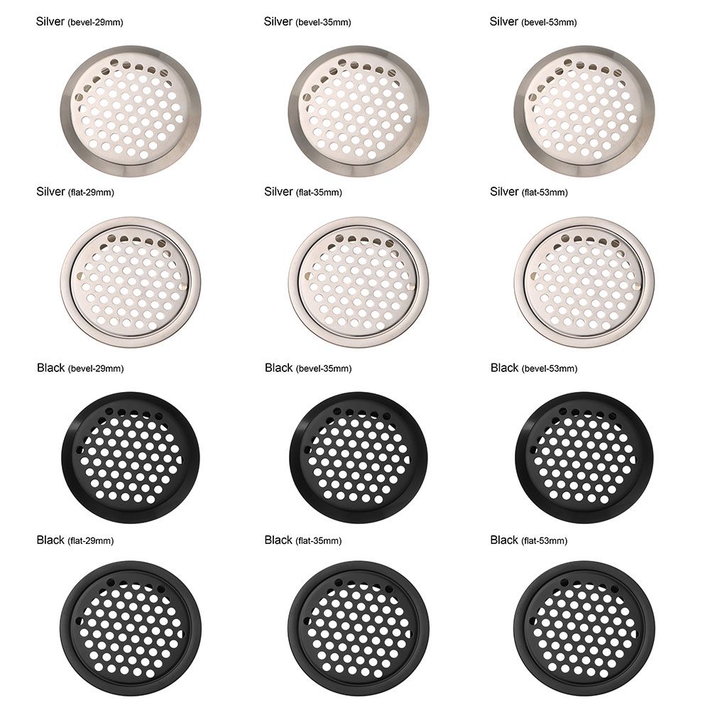 Œillet pour chaussures de placard, accessoires de garde-robe, couvercle de ventilation en acier inoxydable, décoration de Grille de ventilateur, ornements de trous