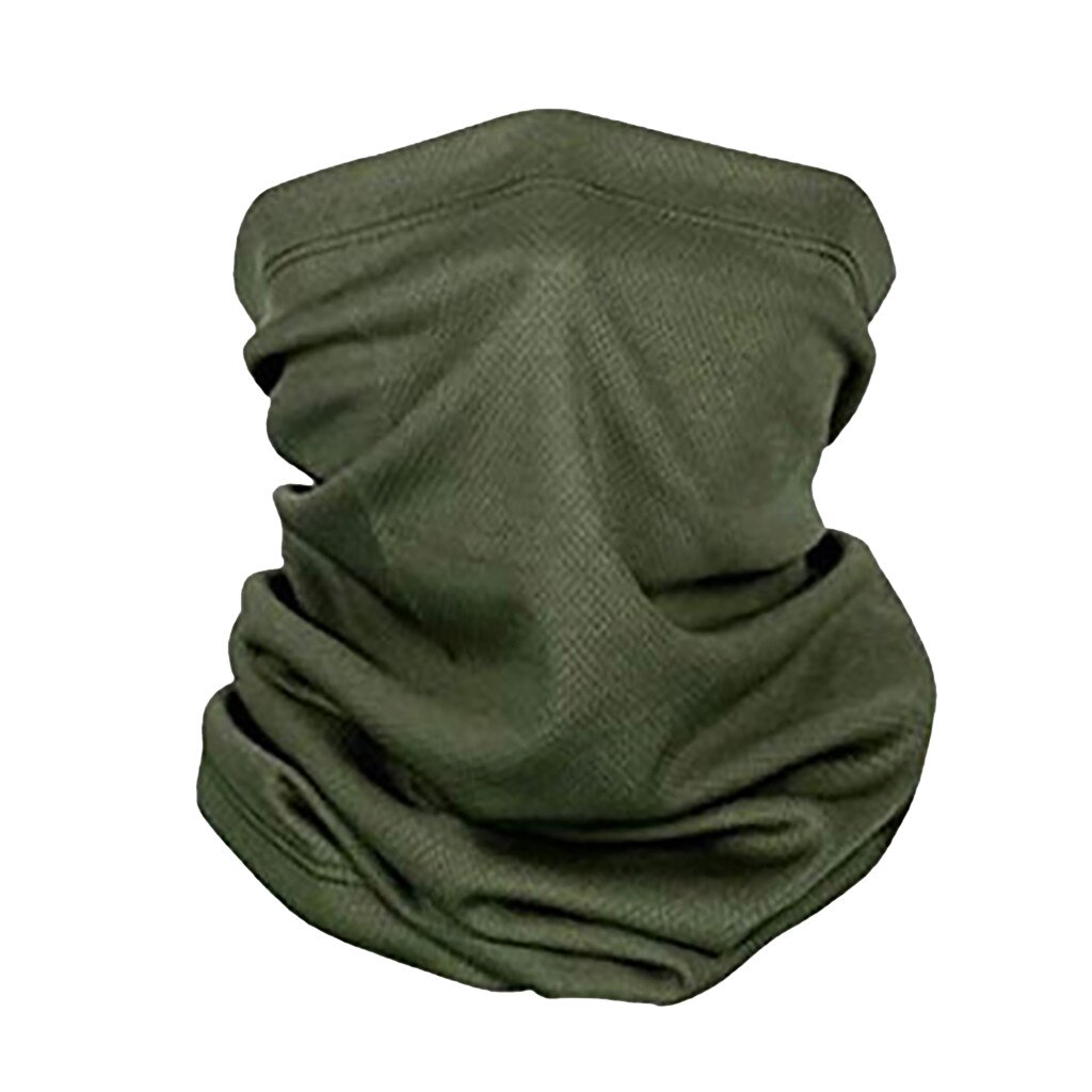 Outdoor Sports Men Women's Turban Scarf Universal Reusable Bicycle Neck Tube Face Mask Bandana Breathable Coldproof mouth masks