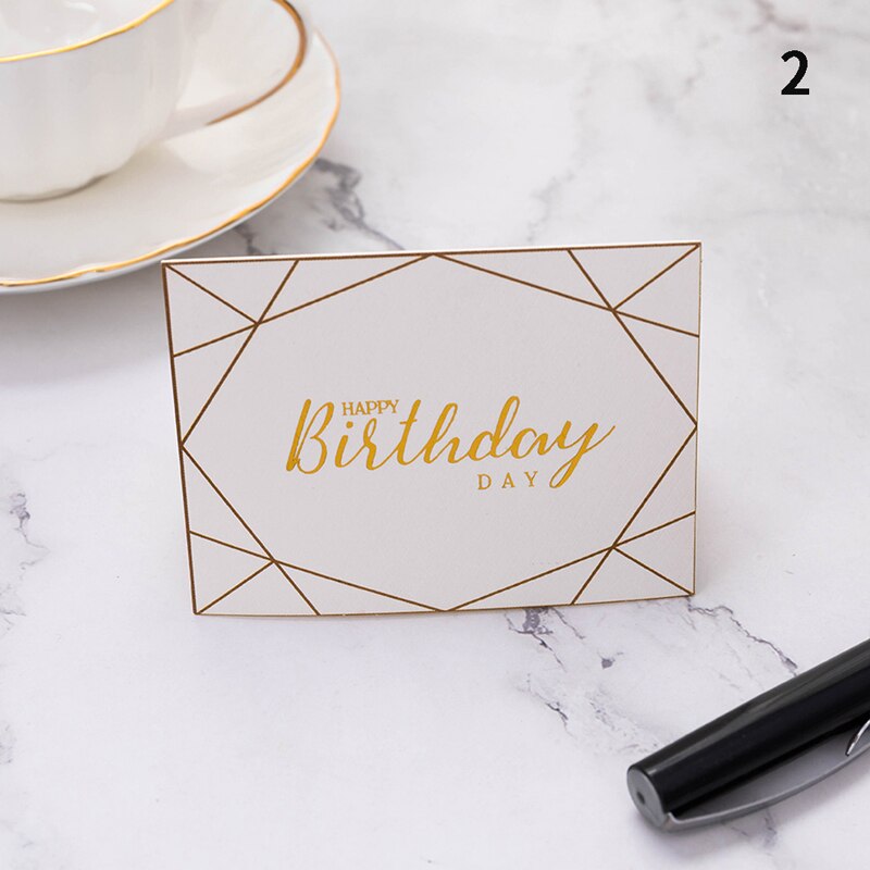 50PCS/20PCS Greeting Cards Mini Wedding Thank You Cards Message Cards Box Decoration Birthday Greeting Cards: -N2
