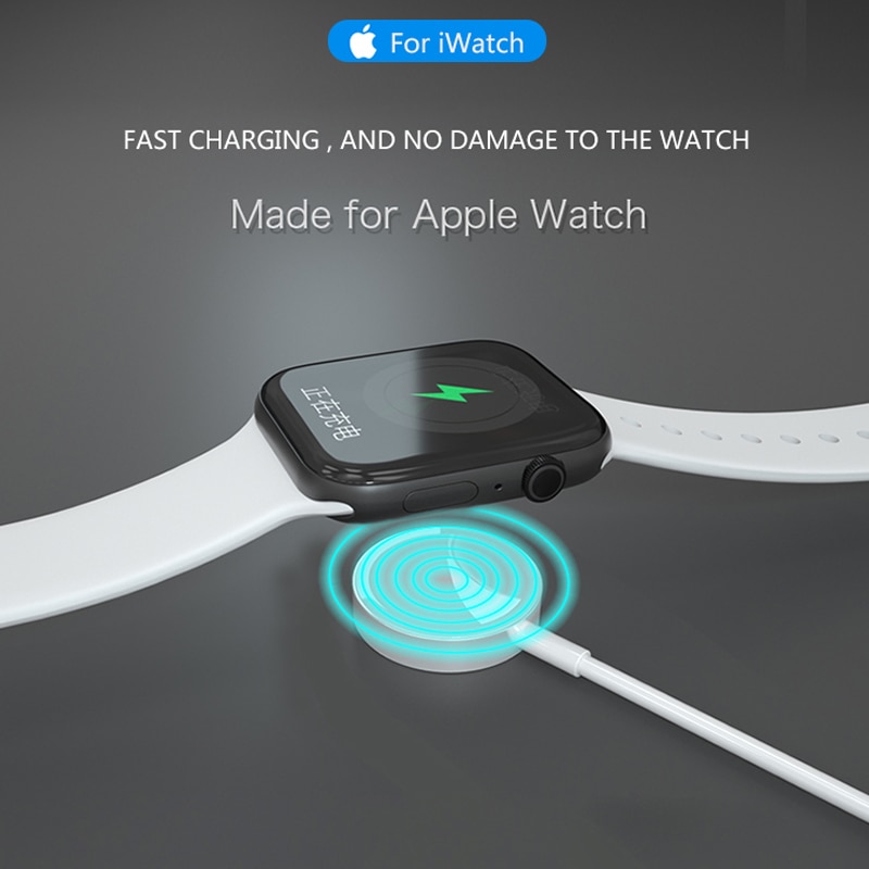 USB Watch Charging Wireless Charger for Apple Iphone IWatch Series 5 4 3 2 Applewatch Induction fast Charger dock Power Adapter