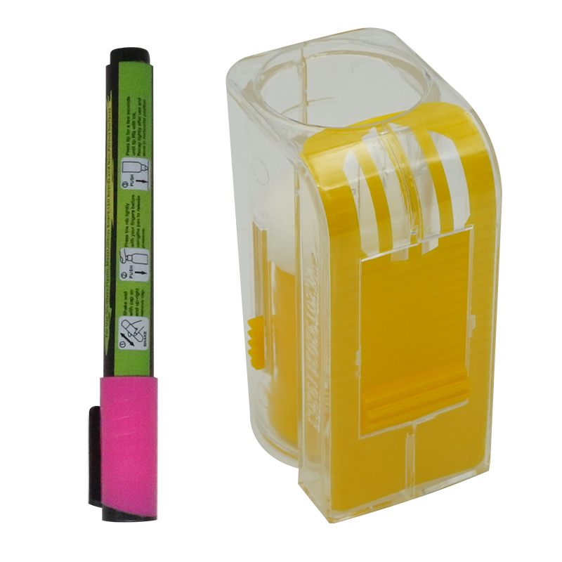 kit di pennarelli per apicoltura Ape regina re ricevitore marcatore bottiglia &amp; 8 colori penne per marcatura apicoltura uso strumento per apicoltore 1impostato: rosa