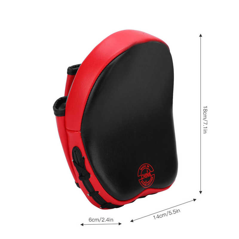 1pc Muay Thai Curved Hand Target Boxing Pads Kicking Punching Training Curved Hand Target
