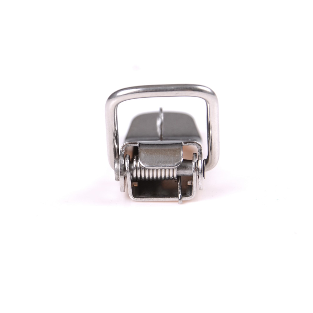 1PCS 27*74mm Cabinet Boxes Spring Loaded Latch Catch Toggle Locks Iron Hasp For Sliding Door Window Cabinet