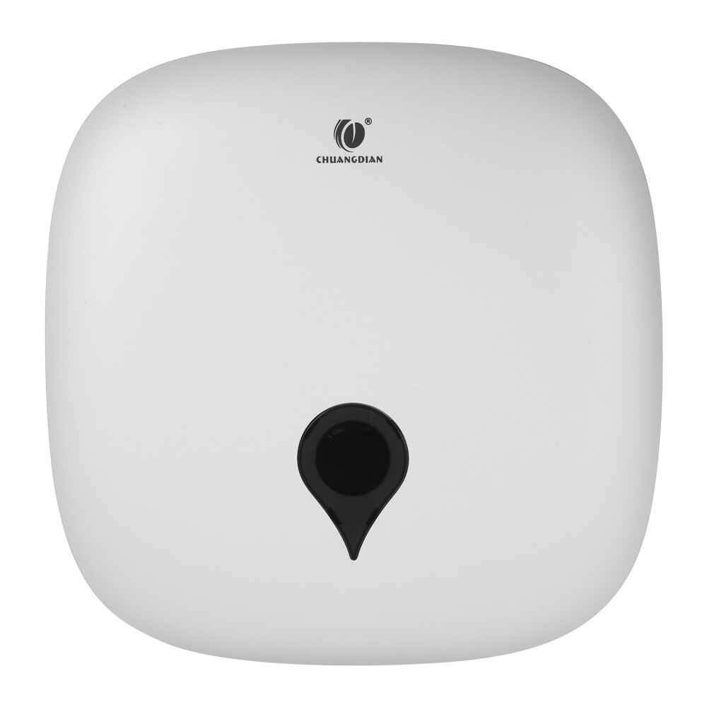 No Drilling Wall Mounted Single Jumbo Roll Tissue Dispenser Hanging Toilet Paper Dispenser Holder for Hotel Restaurant Home