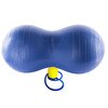 45cm/50cm Anti-Burst Peanut Shape exercise ball Yoga Ball Fitness Exercise Health Training Equipment Gym Aerobic balance ball: blue 45cm