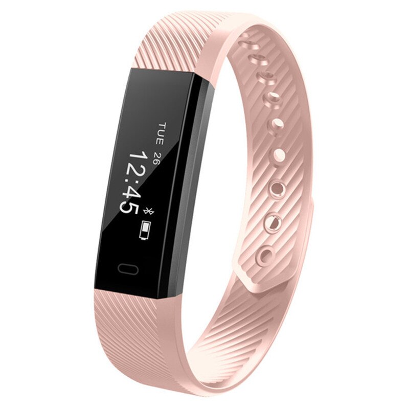 ID115 Smart Bracelet Fitness Tracker Step Counter Activity Monitor Band Alarm Clock Vibration Wristband for iphone Android phone