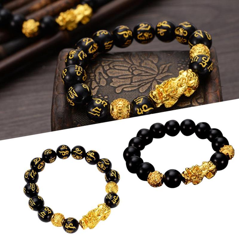 Bracciale Perline - Perle 12mm - Moda Donna - Vetro, Acrilico, Lega