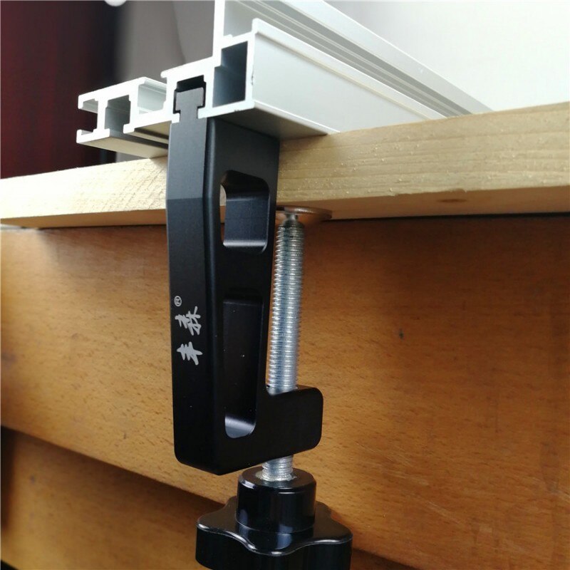 1 pair Woodworking fixed Clamp Slant hole pull clip Slant hole special fixing clamp drilling Accessories Thickest clip 65MM