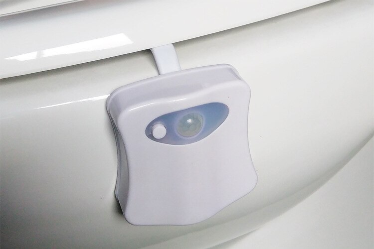 8 farben Wc Sitz Bewegung Aktiviert LED Licht Sensor Automatische LED Licht Empfindliche Wc Nacht Licht Schlecht Zubehör