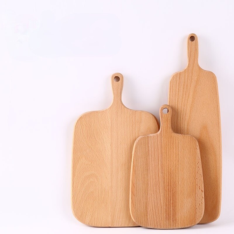 Wooden Chopping Boards Solid Wood Cutting Board Black Walnut Pizza Board Whole Wood Steak Bread Board Cutting Vegetables Fruit